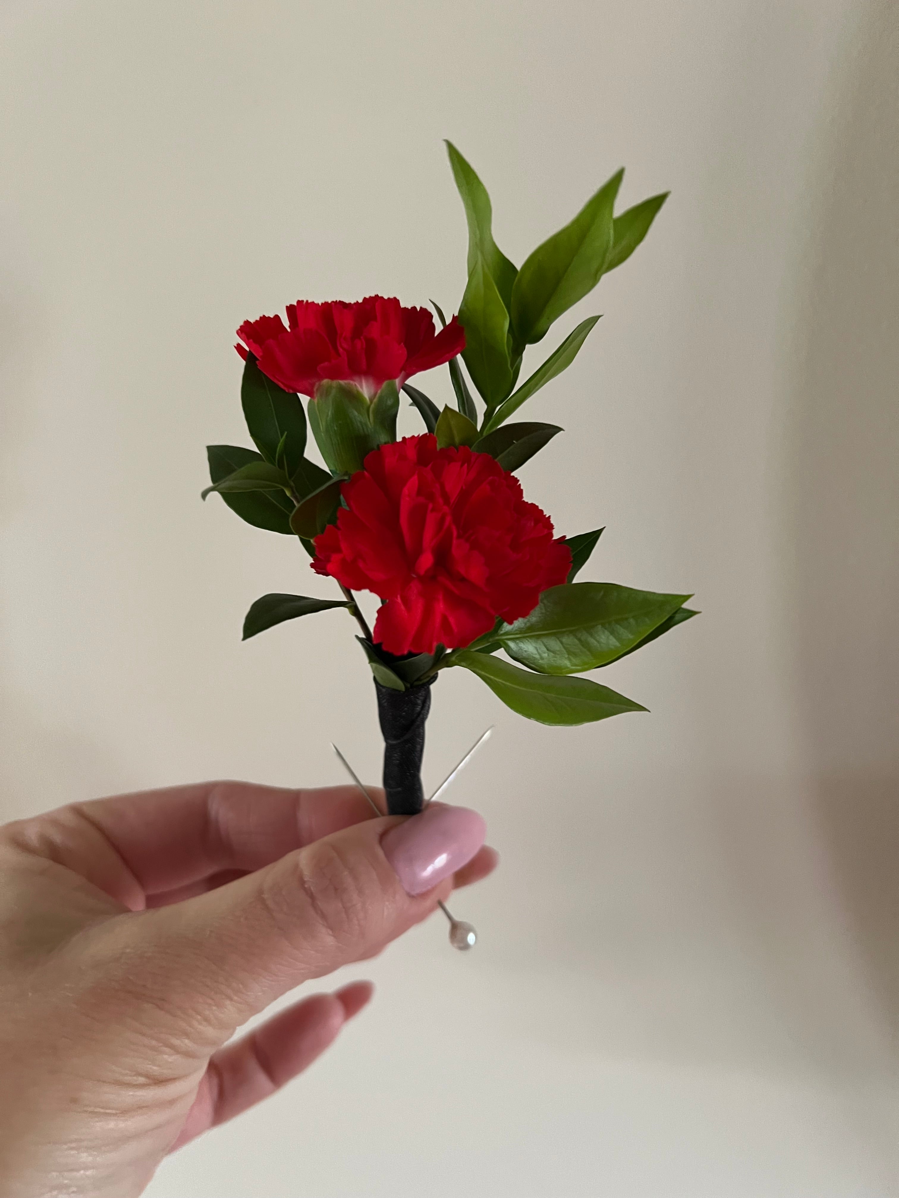 Red and Black Prom set