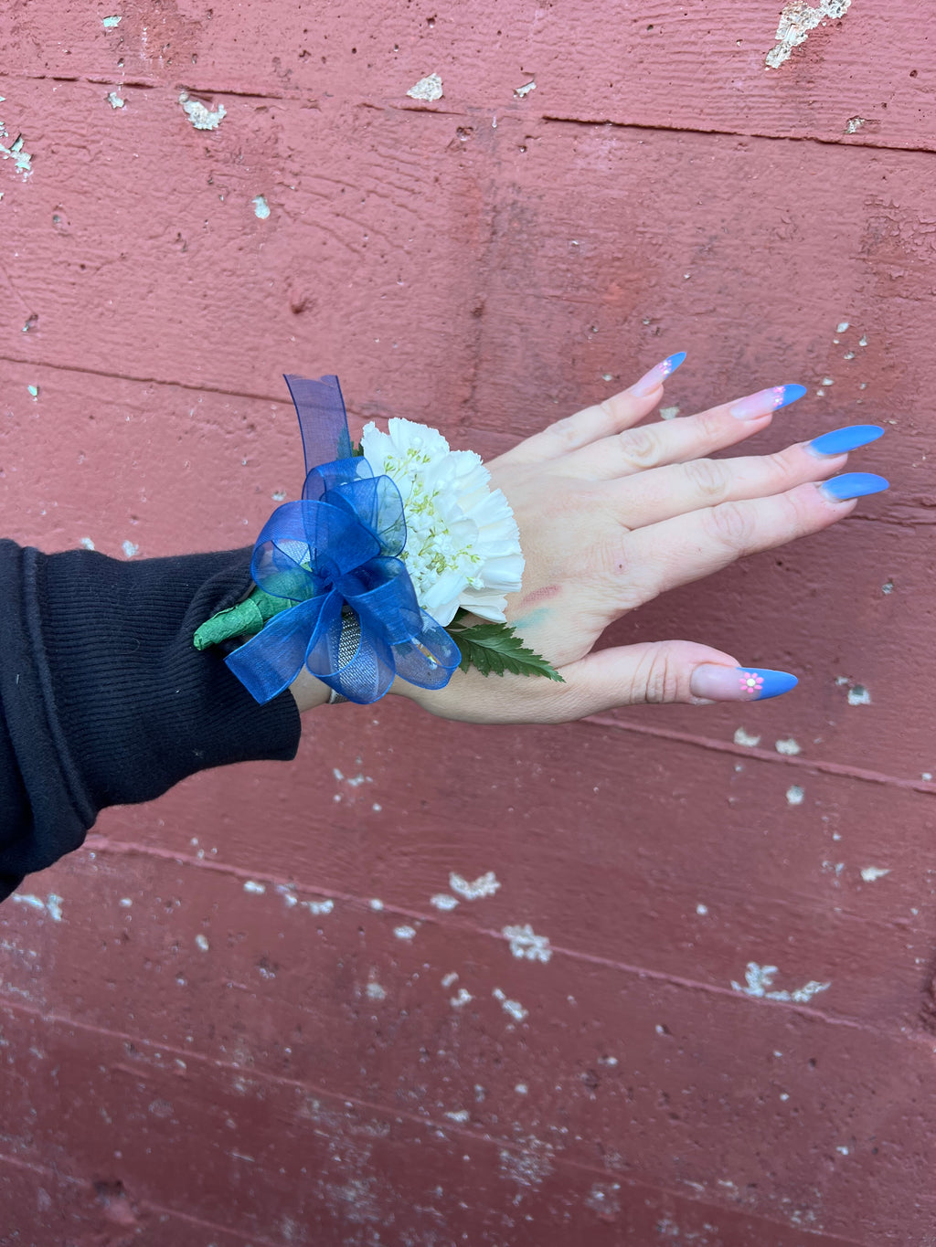 White Carnation Prom set