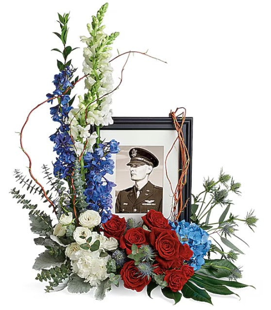 Always With Us Photo Tribute Bouquet