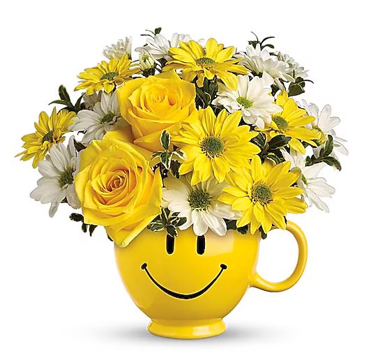 Be Happy® Bouquet with Roses