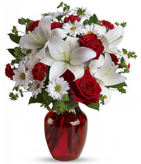 Be My Love Bouquet with Red Roses