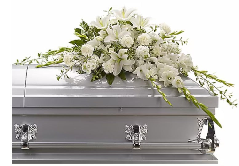 Bountiful Memories Casket Spray