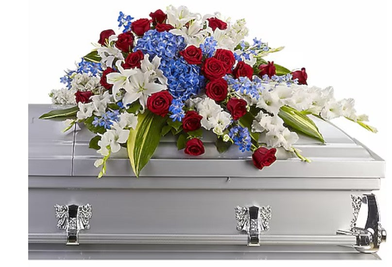 Distinguished Service Casket Spray