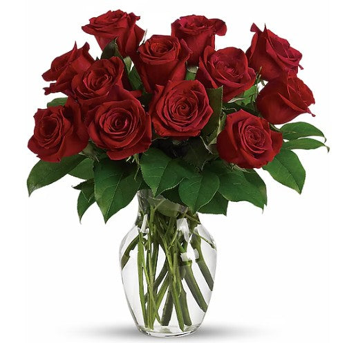 Enduring Passion - 12 Red Roses