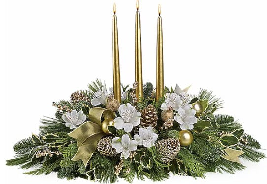 Royal Christmas Centerpiece