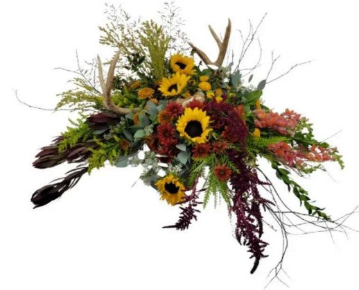 "The Hunter" Casket Spray